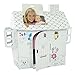 Emily Rose Doll Clothes Incredible Dollhouse or Kid's Play House, Ready to Paint and Decorate | Great Party Activity! (Country Cottage)