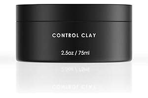 ALEX COSTA Control Hair Clay for Men by Forte Series | Easy Application | Clay Pomade for Effortless Control, Texture, and All-Day Hold | Soft and Creamy Hair Texturizer, (2.5 Oz)