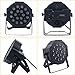 CO-Z Upgraded LED Stage Lights, 3 Pack 18x3W RGB Par Lights, 3pcs 7 Modes DMX Controlled Sound Activated Stage Effect Lighting for DJ Home Party Festival Dancing Bar Club Wedding Church Uplighting