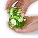 Ergonomic, No Mess Garlic Press with a Twist, Crusher and Mincer, Green