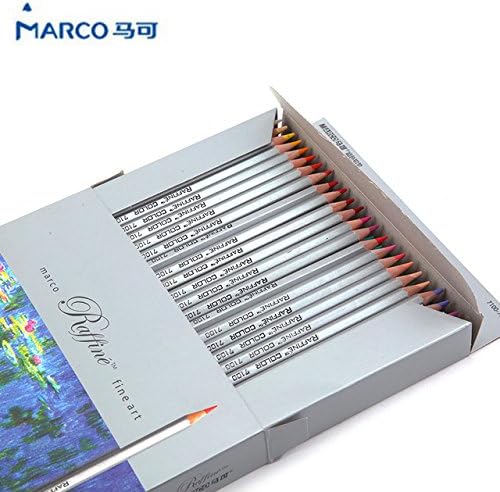 Marco Raffine Fine Art colored pencils 72 Colors Drawing Sketches Mitsubishi Colour Pencil School Supplies Secret Garde Pencil
