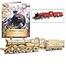 Harry Potter Hogwarts Express Train 3D Wood Puzzle & Model Figure Kit (148 Pcs) - Build & Paint a 3-D Book & Movie Toy, No Glue Required - Officially Licensed - Gift for Kids, Teens, Adults