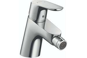 hansgrohe 31920001 Focus 5-inch Tall 1 Bidet Faucet in Chrome,Small