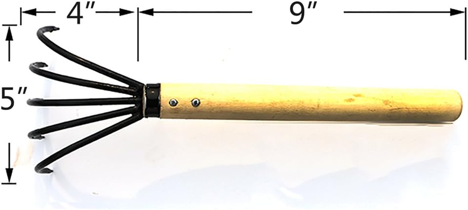 MYY Japanese Ninja Claw Garden Rake Or Cultivator For Perfect Pulverized And Aerated Soil