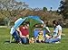 Lightspeed Outdoors Seaside Pop Up Sun Shelter Tent, Green/Blue