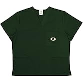 Fabrique Innovations NFL Unisex Triple Pocket Scrub Top