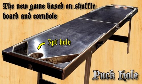 Vorticy Puck Hole - A Mix Between Shuffleboard and Cornhole
