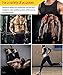 Junlan Men Weight Loss Shirts Waist Trainer Shaper Slim Tank Top Workout Exercise Vest (Sauna Tank Black, XXL)