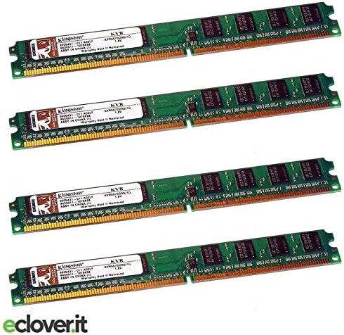 Kingston KTH-XW4300/1G DDR2 SDRAM PC2-5300 (DDR2-667) 1GB 667mhz 240 Pin 1.8V RAM Made for HP XW4300