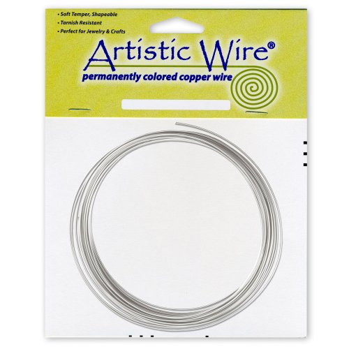 Artistic Wire 12-Gauge Tinned Copper Coil Wire, 10-Feet