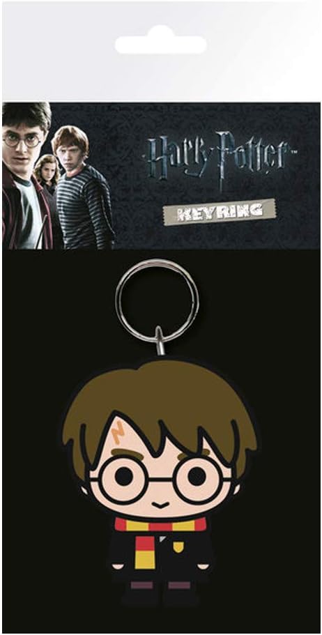 GB eye LTD, Harry Potter, Chibi, Key Ring, Metal, Various, 74 x 44 x 0.3 cm
