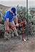 Rice Hydro 32 Inch Heavy Duty T Post Puller Set with Lifting Chain Puller | T Post Remover for T Stakes, Metal Fence Post, Sign Post & Tree Stump | Made in The USA