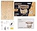 ROKR 3D Puzzle Wooden Craft Kit-Mechanical Model Building Kits-Gear Drive Moving Kit-Brain Teaser Engineering Educational Toys-Birthday Gift, for Kids,Teens and Adults(Air Vehicle)