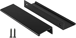 Peaha 50 Pack Kitchen Cabinet Handles 5 inch Black