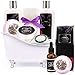 Lavender Spa Gift Basket. Bath and Body Spa Set. 11 Pieces including Bath Bombs, Shower Gel, Bath Oil, Lava Stone Bracelet. Best Relaxation Gift for Women - Birthday, Anniversary, Sympathy