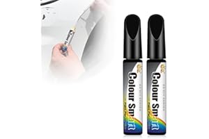 EPJJI 2PCS Car Scratch Remover Pen, 2024 New Car Scratch Remover Repair Paint Pen for Cars, 2 in 1 Car Paint Scratch Repair Remover Pen for Vehicles Paint Scratch Repair (Black)