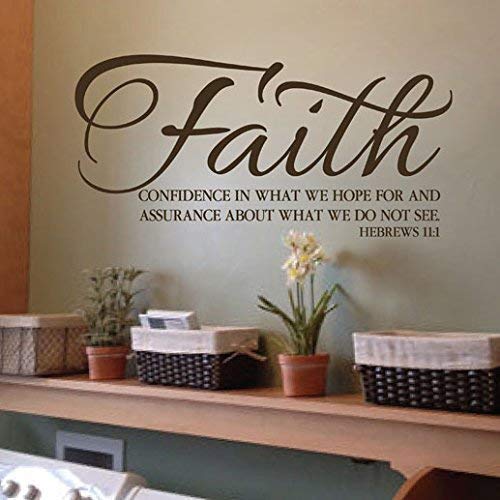 Amazon Com Hebrews 11 1 Vinyl Wall Decal By Wild Eyes Signs Faith