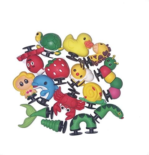YAOYAO PVC Different Shoe Charms for Croc & Bracelet Wristband Kids Party Birthday Gifts (14pcs 3D shoe charms)