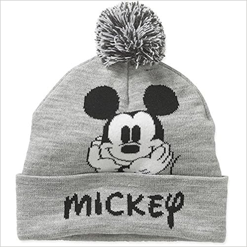 CenturyCo Womens Mickey Mouse Cuff Pom 