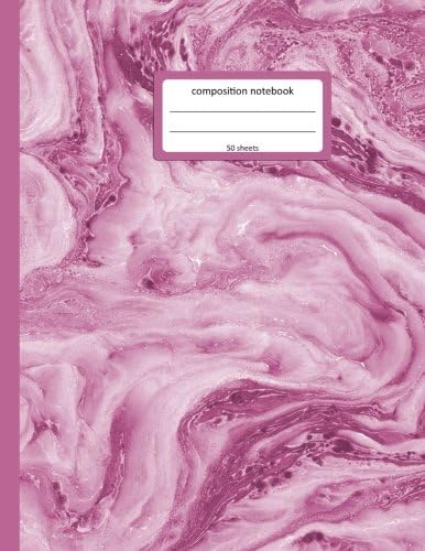 Pink Marbled College Ruled Composition Notebook: Blank Pages, Large 8.5 x 11 inch Book for Girls, Boys, Teens, Adults, Journaling, Work, Notes and School (Marbled Notebooks) (Volume 1) Paperback – April 17, 2017