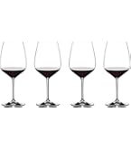 Amazon.com | Riedel Vinum Cabernet/Merlot - Crystal Glass - Set of 4 - Red  Wine Glass, Dishwasher Safe 5416/0: Wine Glasses