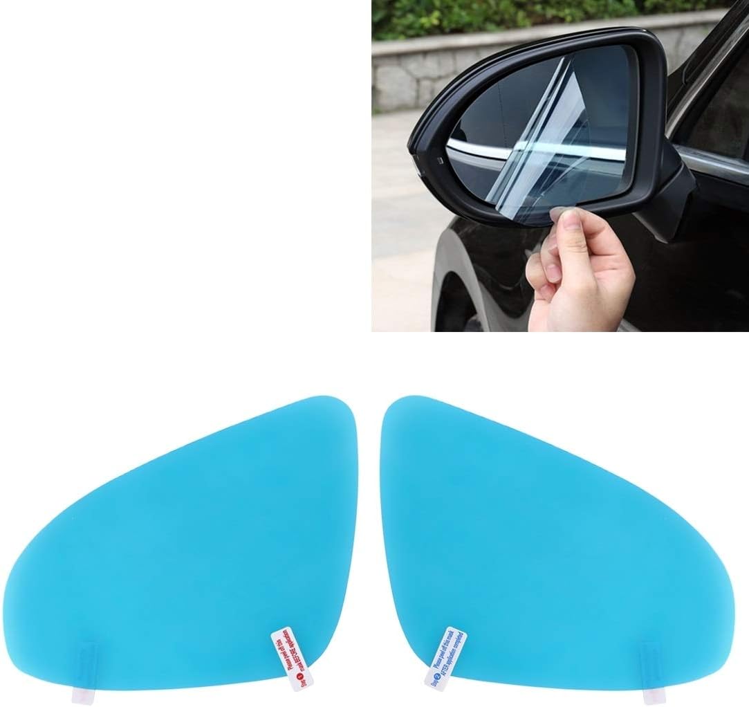 ZHOUSITONGEU Car Accessories Car PET Rearview Mirror Protective Window Clear Anti-fog Waterproof Rain Shield Film For Nissan Patrol