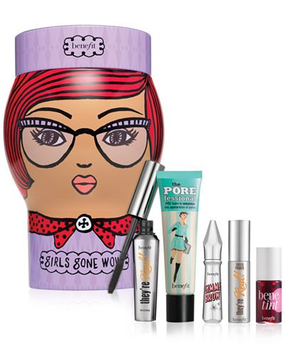 Benefit cosmetics they re real face and eye set (girls …