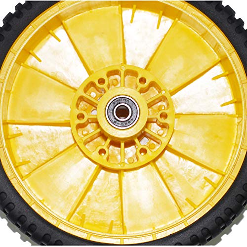 Outdoors & Spares 2 Packs Replaces Oregon 72-115 Mower Wheel for AM115138 GY20630 John Deere JX25 14SB JX75,8 x 200