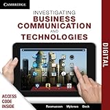 Cover of Investigating Business Communication and Technologies PDF Textbook
