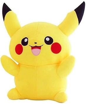 BIG SHOPEE Pikachu Plush Soft Toys for Kids. Love Girl & Boy Yellow Color (Size-40 cms)