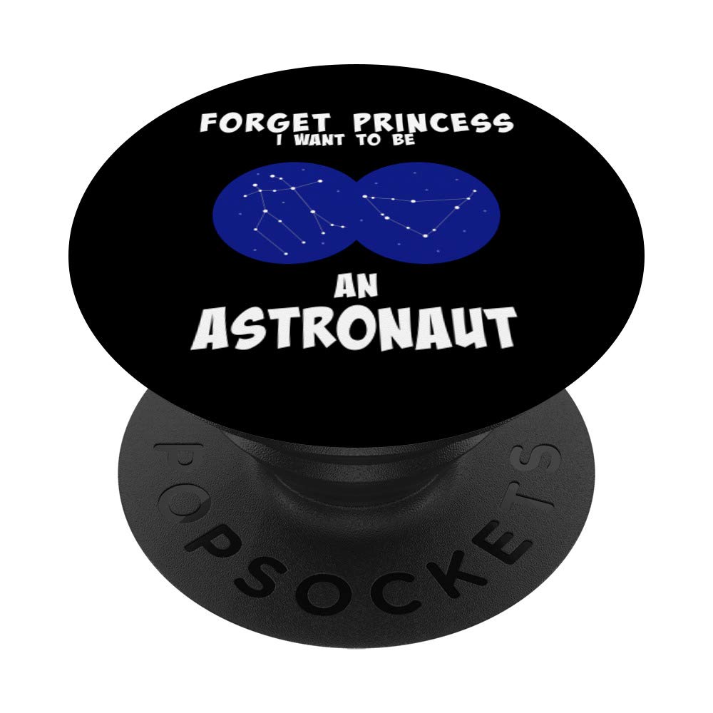 Forget Princess Astronaut Blue Space PopSockets PopGrip: Swappable Grip for Phones & Tablets