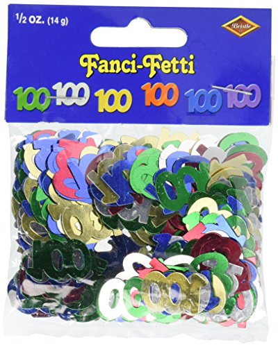 Fanci-Fetti 100 Silhouettes (multi-color) Party Accessory  (1 count) (.5 Oz/Pkg)