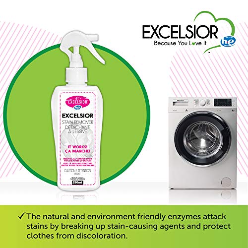 Excelsior HESTAINU Enzyme Based Laundry Stain Remover, 250ml Pricepulse