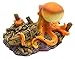 Gumolutin Aquarium Fish Tank Decoration Emulational Octopus Ship Aquarium Decor Ornaments, Bigthumb 1