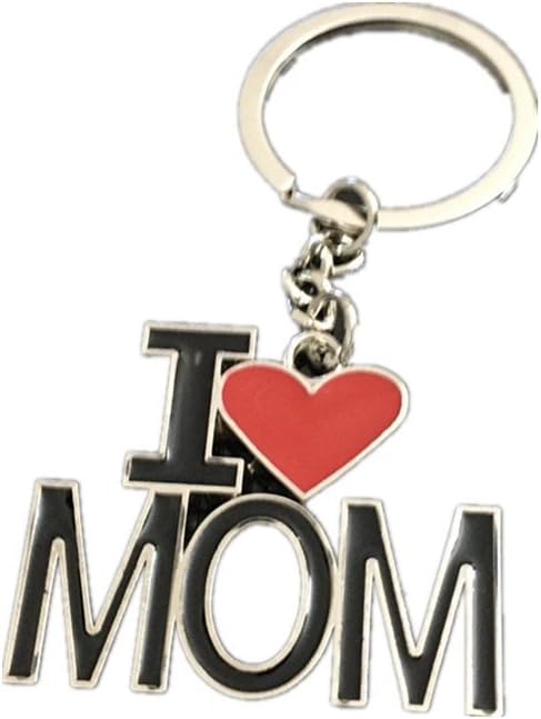 Yinew I Love Mum Key Chian Gift for Mum Peadant KeyChain