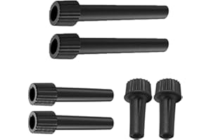 ZO.YEHAA Lamp Turn Knob On/Off Replacement 6 Pieces 3 Assorted Size, Light Lamp Turn Switch Knobs Socket Knob