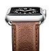 Benuo Leather Band for Apple Watch 40mm 38mm, [Vintage Series] Premium Genuine Leather Strap for Apple Watch Series 4/ 3/ 2/ 1/Edition/Sport, Classic Replacement with Secure Buckle