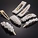 Yaomiao 9 Pieces Hair Pins Artificial Pearl Hair Clips Hair Barrettes for Women and Girls Wedding Party Supplies