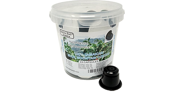 48 x 100% Auténtico Café Jamaica Blue Mountain, Cápsulas compatibles con  Nespresso : Amazon.es: Alimentación y bebidas