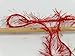 Large 100 Gram Skein Red Eyelash Dazzle Ice Metallic Eyelash Yarn