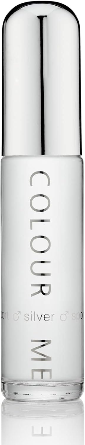 COLOUR ME Silver Sport Perfume for Men. 50ml Eau de Parfum, Luxury Fragrance, Mens Aftershave - Image 4