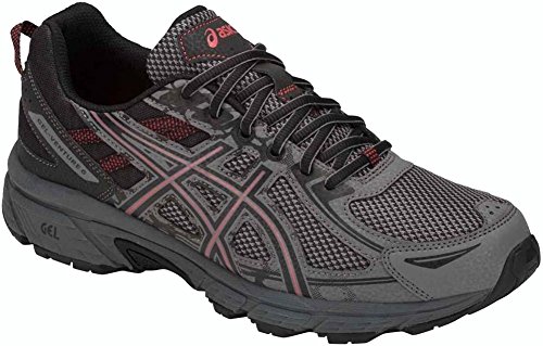 ASICS Men's Gel-Venture 6 Carbon/Cayenne Ankle-High Running Shoe - 8M