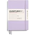 LEUCHTTURM1917 - Notebook Softcover Medium A5-123 Numbered Pages for Writing and Journaling (Lilac, Dotted)