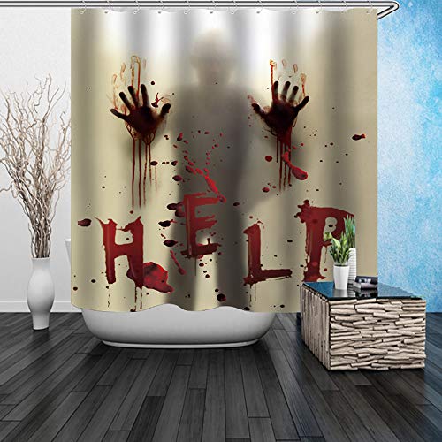 Bloody Hands Shower Curtain - Image 3