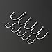 Tinksky 10 Multiple Sizes Fishing Hooks Fish Hooks Fishhooks Size 6 to 15,Pack of 500