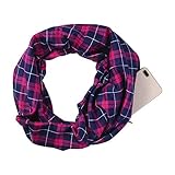 Infinity Scarf for Women Plaid & Tartan Winter