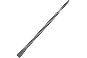 Phyxlyn 16 Inch SDS Plus Chisel, 3/4 Inch Flat Chisel, Ideal for Concrete Demolition, Tile Removal Tool for SDS Plus Hammer Drill Attachment