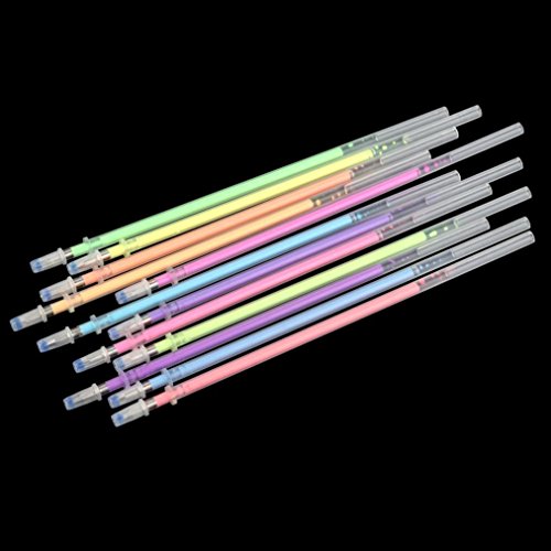 image for Lowprofile 48Pcs/12Pcs Colors Gel Refills Neon Glitter Markers Highlig