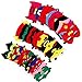 35Pack Superhero Felt Masks For Kids Party Cosplay Superhero Masks With Elastic Rope Avengers Party Favors Mask For Birthday Gifts(Multicolor)