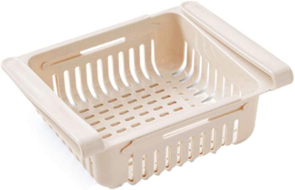 PASHY Retractable Refrigerator Storage Box Food Fresh-keeping Classified Organizer Container Basket Fridge Shelf Holder